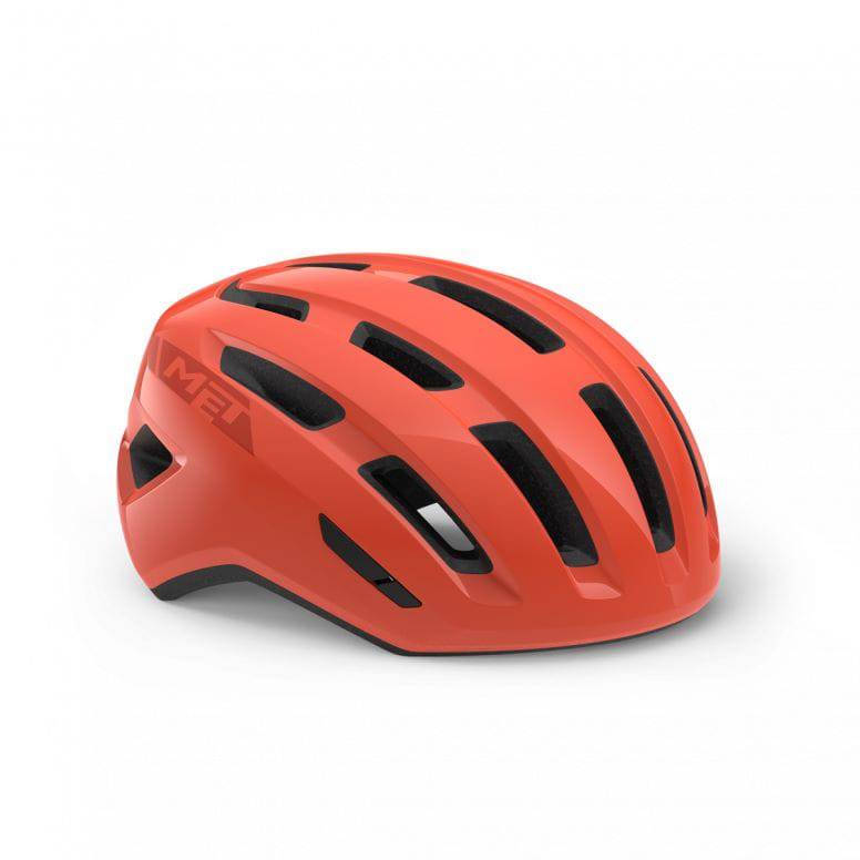MET Miles cycling helmet with ventilation, reflective decals, and safety fit designed for comfortable biking protection.