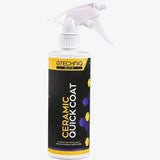 Gtechniq Bike Ceramic Quick Coat bottle showing 500ml container with product label for long-lasting SiO2 protection and gloss.