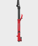 Marzocchi Bomber Z2 RAIL tapered mountain bike fork with 120-150mm travel for 27.5 and 29-inch bikes, showing suspension components.