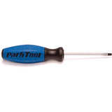Park Tool SD-3 3mm flat blade screwdriver with ergonomic grip, ideal for precise workshop tasks and repair work.