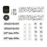 Surly Supercaliber 29 Forward Strut hardware and accessories for bike frames, close-up of components on a bicycle frame.