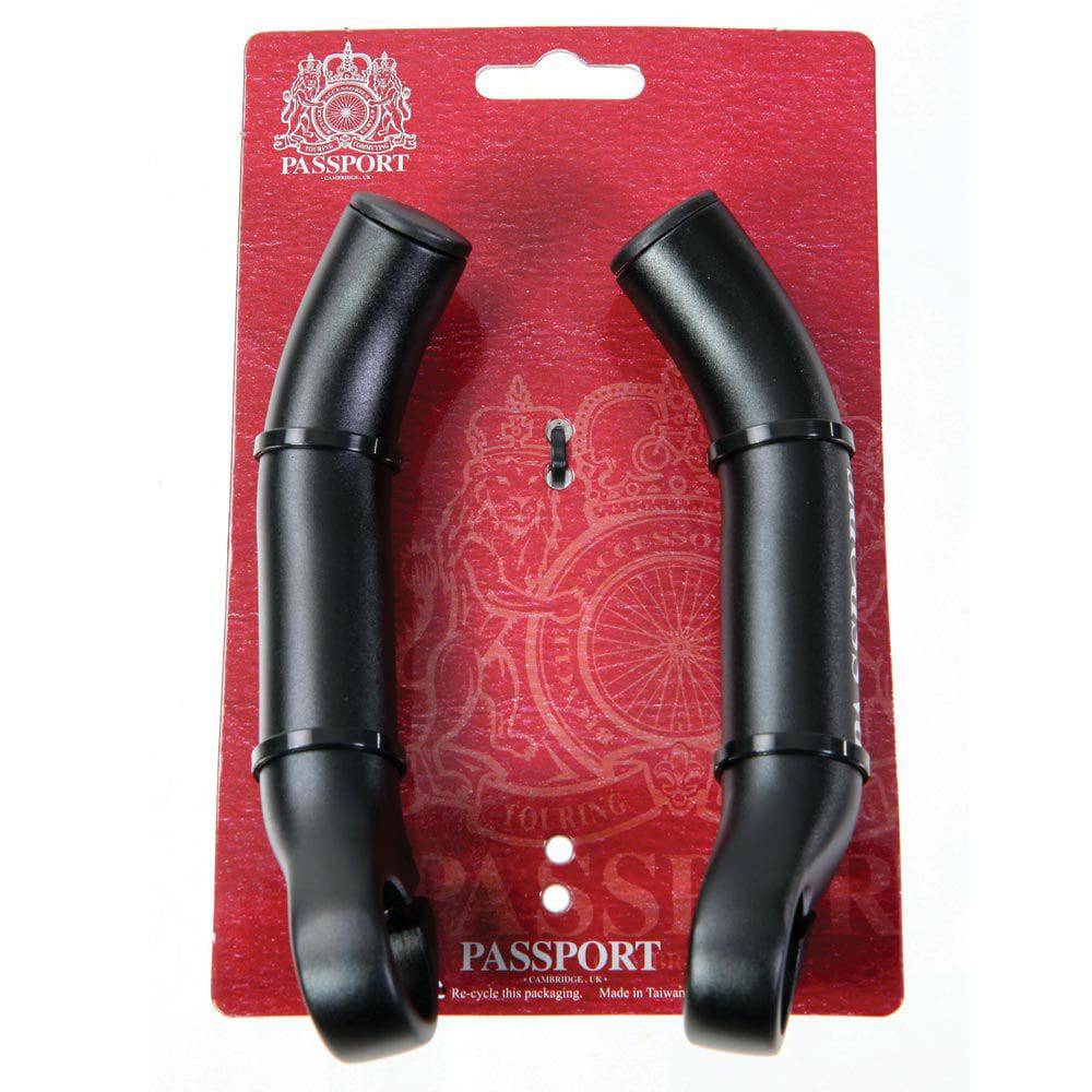 Durable Passport MTB and hybrid handlebar grip grab handles and bar ends for cycling components, offering improved bike control.