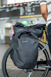 Madison Bags Roam Stellar-Tech 30L waterproof pannier bag with reflective finish, designed for cycling accessories.