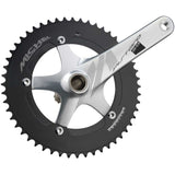 Miche Pistard 2.0 chainset cranks for track and single speed bikes, 144mm BCD, shown in a detailed view.