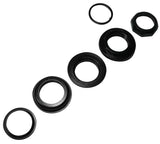 Black Trek VP Components MH305C threaded bike headset with 28.6mm (1-1/8") diameter, durable and suitable for mountain bikes.