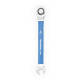 Park Tool MWR-9 9mm ratcheting metric wrench with two-way ratchet and open end, suitable for workshop use.