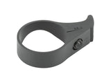 Trek Wahoo Chainkeeper black bike chain protector attached to a bike chain, preventing chain drops during rides.
