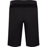 Madison Freewheel Trail men's cycling shorts in black with removable padded liner, small size, shown on a model.