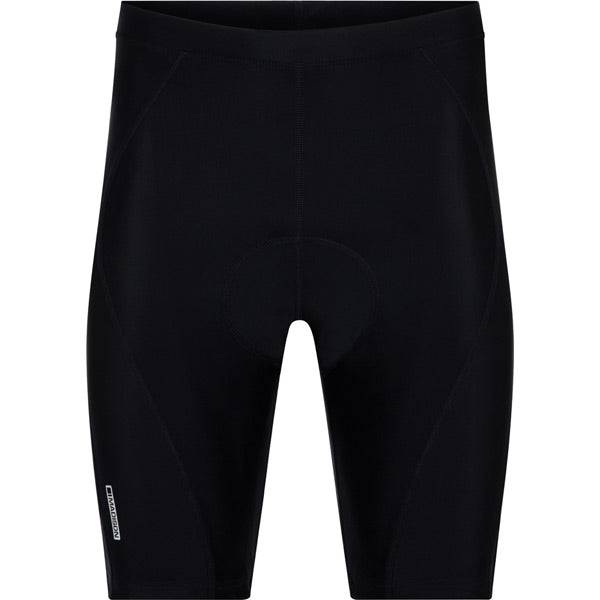 Madison Freewheel Tour men's cycling shorts with chamois padding and reflective details, designed for comfortable riding.
