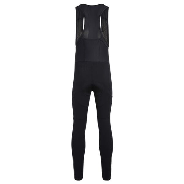 Madison Roam men's water-repellent cargo bib tights with pockets, designed for outdoor activities and cold weather.