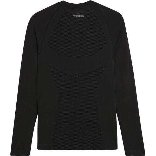 Madison Isoler mesh men's long sleeve baselayer - black - x-small / - small