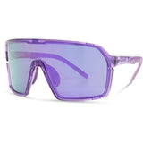 Madison Eyewear Crypto Crystal Gloss Purple Sunglasses - 3 Lens Pack Purple Mirror/Amber / Clear