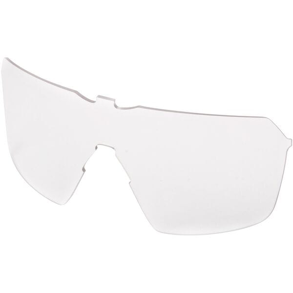 Madison Eyewear Crypto Upgrade Lens with UV protection and impact resistance, shown in a close-up of the lens.