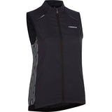 Madison Stellar reflective windproof women's gilet vest with pockets and ventilation, designed for active outdoor wear.