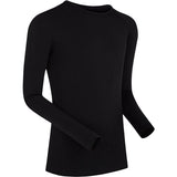 Madison Roam Isoler Mesh long sleeve base layer shirt with moisture-wicking fabric and seamless fit, designed for active wear.