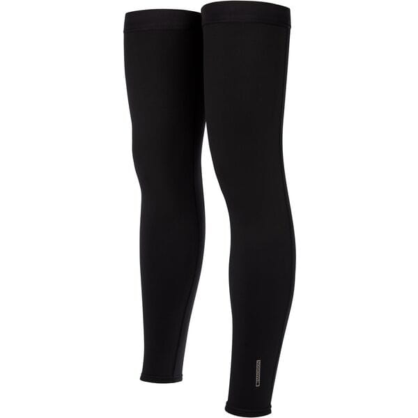 Madison DTE Isoler thermal leg warmers with DWR water-resistant coating, designed for outdoor cold weather activities.
