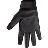 Madison Stellar reflective waterproof thermal gloves with touchscreen compatibility, showing black gloves with reflective accents and textured palms.