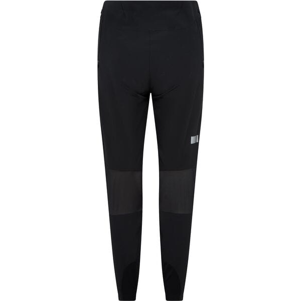 Madison Flux women's DWR trail trousers, lightweight and stretch, water-repellent MTB pants shown in a natural outdoor setting.