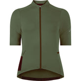 Madison Roam Women's Short Sleeve Jersey, lightweight cycling jersey with breathable fabric and vibrant color design.