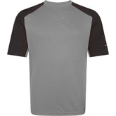 Madison Flux Trail men's magnesium grey short sleeve MTB jersey, XS, with lightweight fabric and breathable design for cycling.