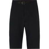 Madison Freewheel men's trail shorts in black, lightweight outdoor clothing with multiple pockets and adjustable waistband.