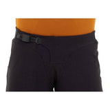 Madison Flux men's DWR stretch trail shorts with water-repellent coating, zipper pockets, and a comfortable athletic fit.