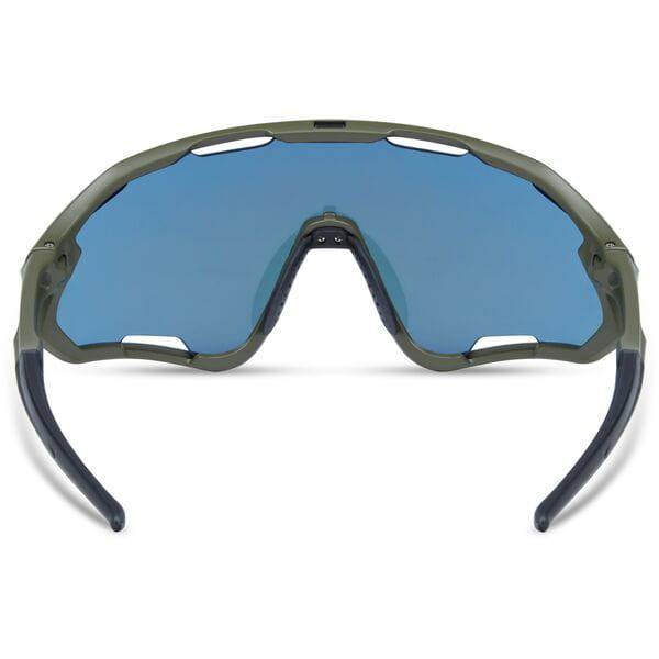 Madison Eyewear Code Breaker II sunglasses with interchangeable lenses and RX compatibility, featuring stylish frame and lens details.
