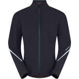 Madison men's waterproof cycling jacket with reflective safety features, lightweight and breathable outdoor clothing for cold weather riding.