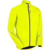 Madison men's waterproof cycling jacket with reflective safety features, lightweight and breathable, suitable for outdoor riding.