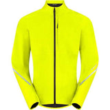 Madison men's waterproof cycling jacket with reflective safety features, lightweight and designed for outdoor riding.