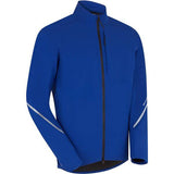 Madison men's waterproof cycling jacket with reflective safety features, lightweight outdoor clothing for riding in wet weather.