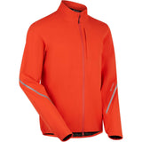 Madison men's waterproof cycling jacket with reflective safety inserts, lightweight and designed for outdoor riding.