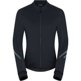 Madison DTE Women's Thermal Long Sleeve Cycling Jacket with DWR coating, shown in black, designed for cold weather cycling.