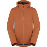Madison Roam women's waterproof 2-layer jacket with packable hood and reflective details, suitable for outdoor weather protection.