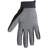 Madison Youth Gel Pad Trail Gloves with silicone grip for mountain biking, showing lightweight fabric and padded palms.