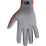 Madison Flux Trail gloves with touchscreen capability, durable AX suede palm, unisex cycling gloves, black and gray design.
