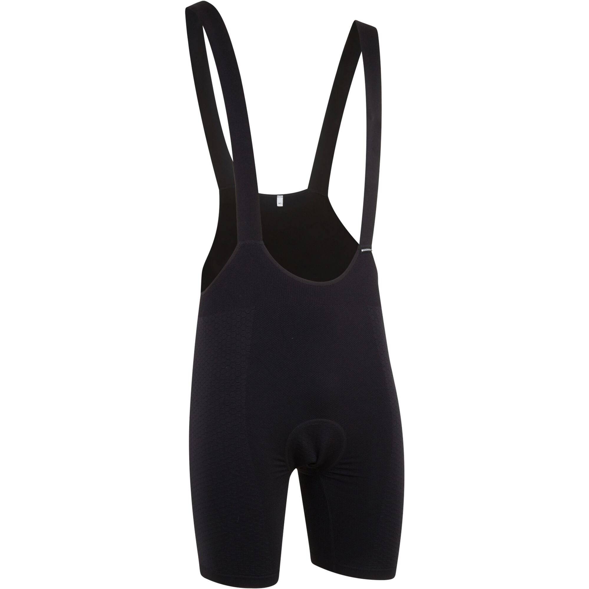 Madison Flux men's cycling bib liner shorts with dual-density chamois and lightweight EIT pad for comfort and support.