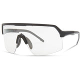 Madison Eyewear Crypto Air Matt Black sunglasses with clear interchangeable lenses, stylish eyewear for sun protection and fashion.