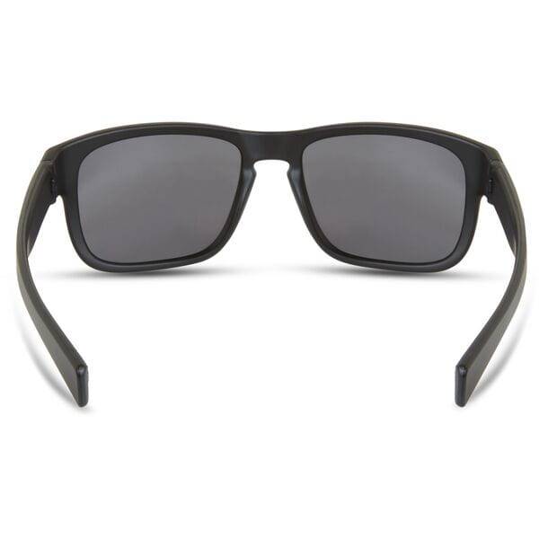 Madison Eyewear Signal matte black sunglasses with black mirror lenses and UV protection, stylish eyewear accessory.
