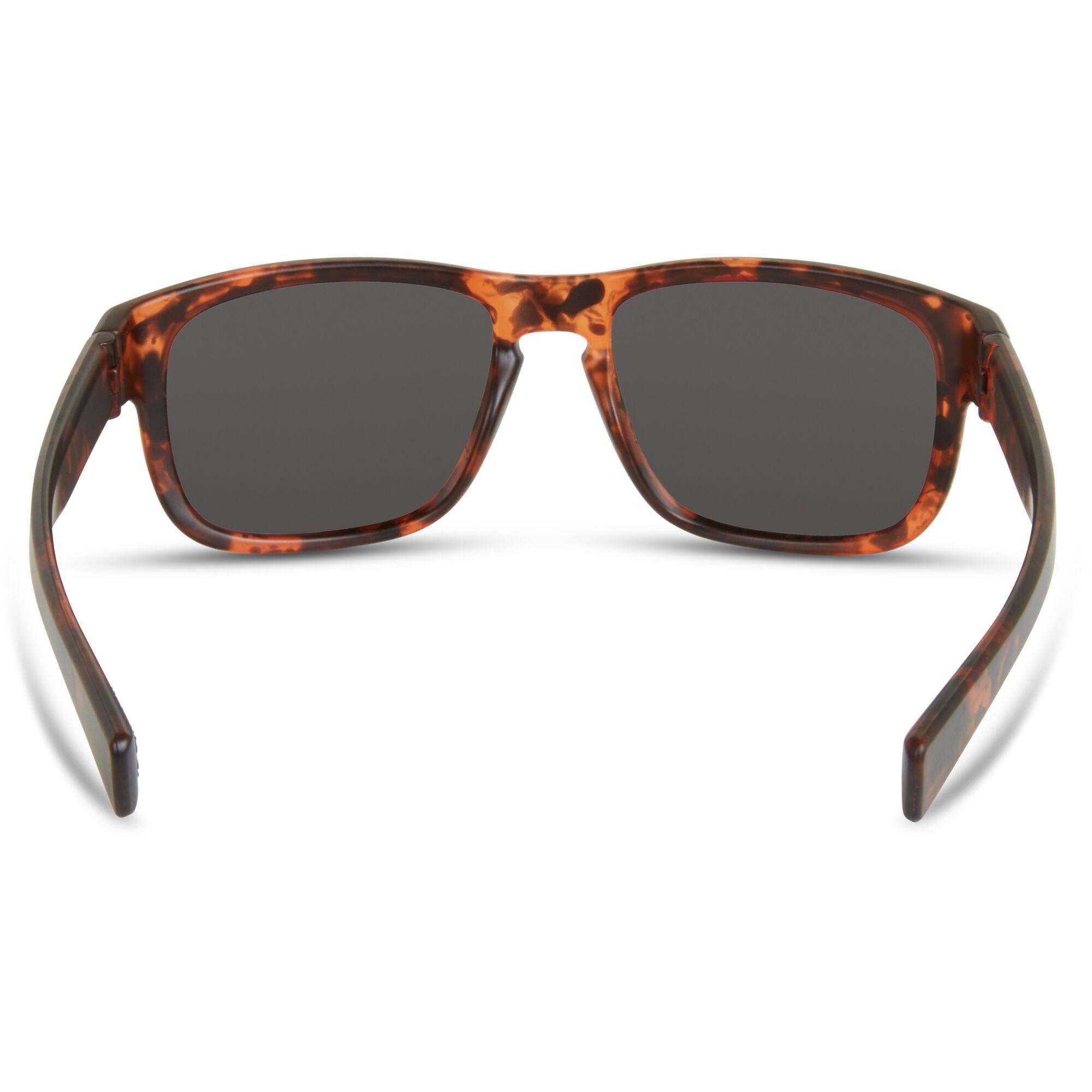 Madison Eyewear Signal sunglasses with dark tortoise shell frames and black mirror lenses, stylish eyewear for sun protection.
