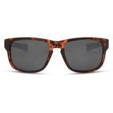 Madison Eyewear Signal sunglasses with dark tortoise shell frame and black mirror lenses, stylish eyewear accessory.