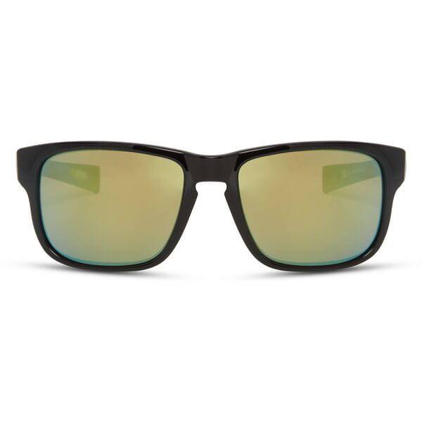Madison Eyewear Signal Gloss Black sunglasses with bronze mirror lenses and UV protection, stylish eyewear for outdoor wear