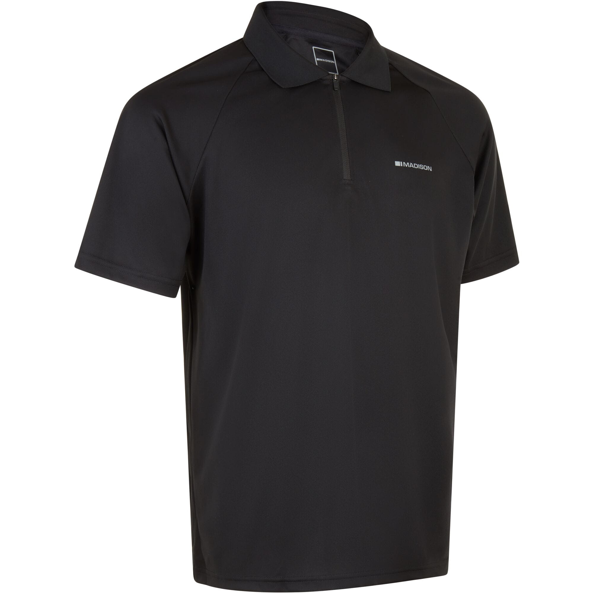 Madison Roam Workshop Isoler Polo Shirt with 1/4 zip, lightweight athletic clothing for comfort and performance.
