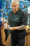 Madison Roam Workshop Isoler Polo Shirt with 1/4 zip, showcasing a comfortable, performance-focused men's clothing design.