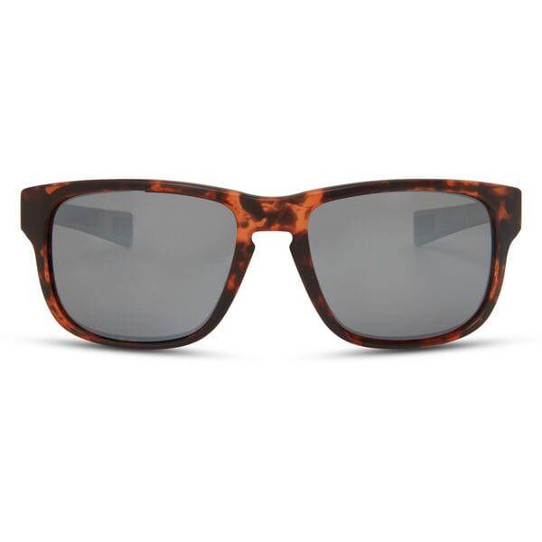 Madison Eyewear Signal dark tortoise polarized sunglasses with three interchangeable lenses, stylish and versatile eyewear.