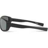Madison Eyewear Target Matt Black Polarized Sunglasses with three lens options: silver mirror, bronze, and yellow.