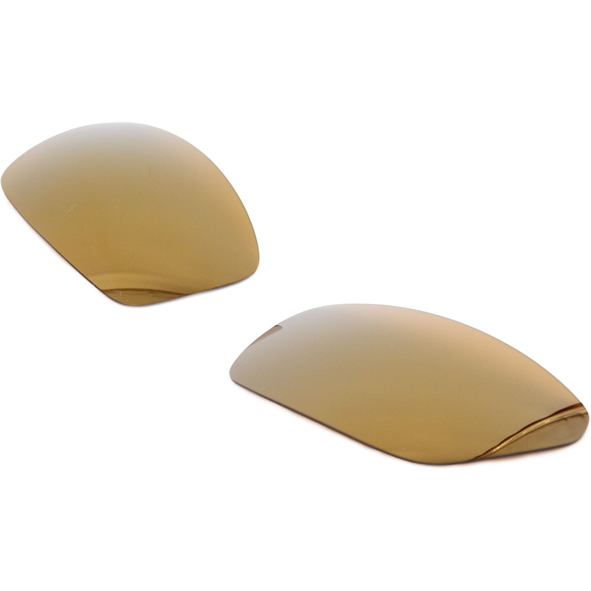 Madison Eyewear Target polarized spare lens for MTB and road cycling sunglasses, clear and reflective, designed for outdoor cycling.