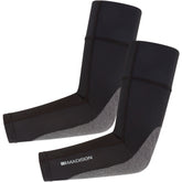 Madison Flux Ultra Light Level 1 RHEON mountain bike elbow pad set with breathable, lightweight protective clothing, shown in image.