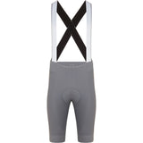 Madison Flux men's cycling bib shorts in Lycra with EIT dual-density pad, showcasing the fitted design and padded chamois for comfort.