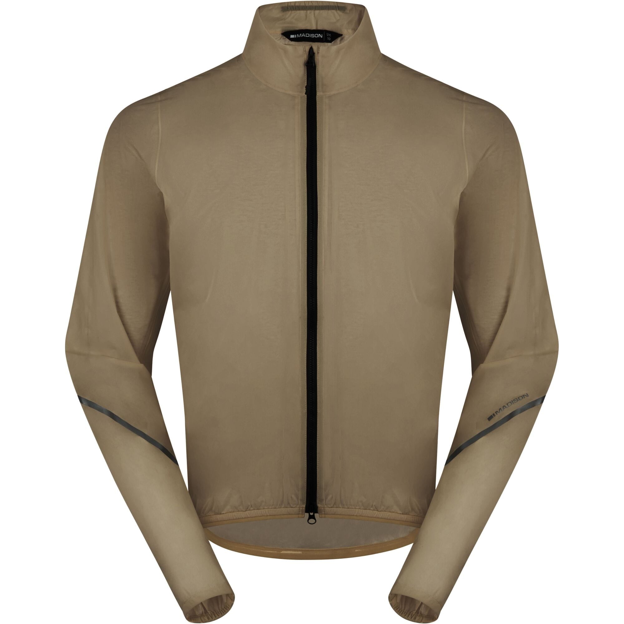 Madison Flux 2L men's waterproof jacket, lightweight and packable, with breathable and wind-resistant outdoor clothing.